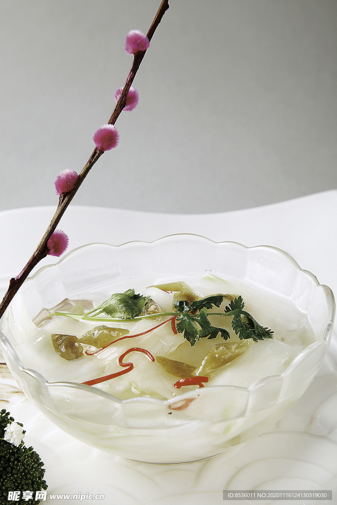 淮扬菜山椒汁泡白菜