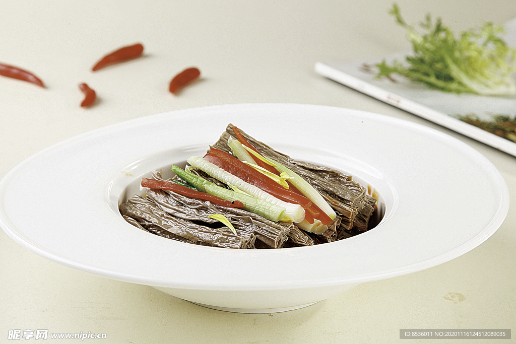 淮扬菜舌尖豆腐