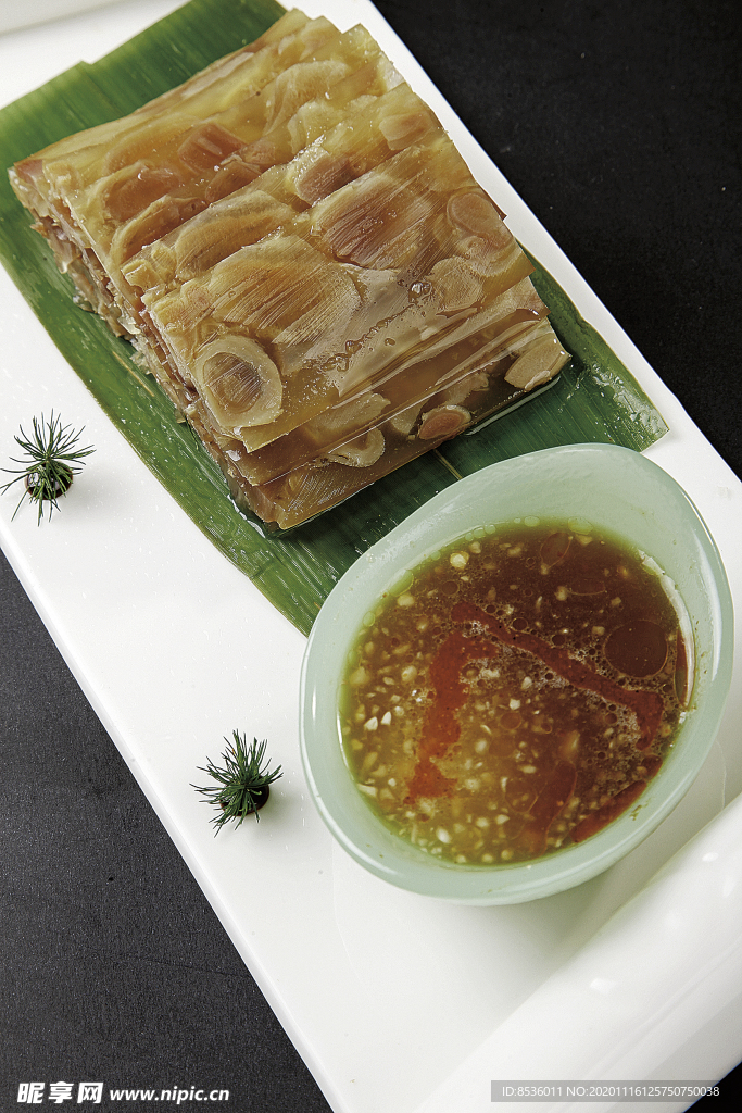 淮扬菜水晶鞭花