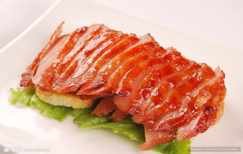 淮扬菜碳烧猪颈肉