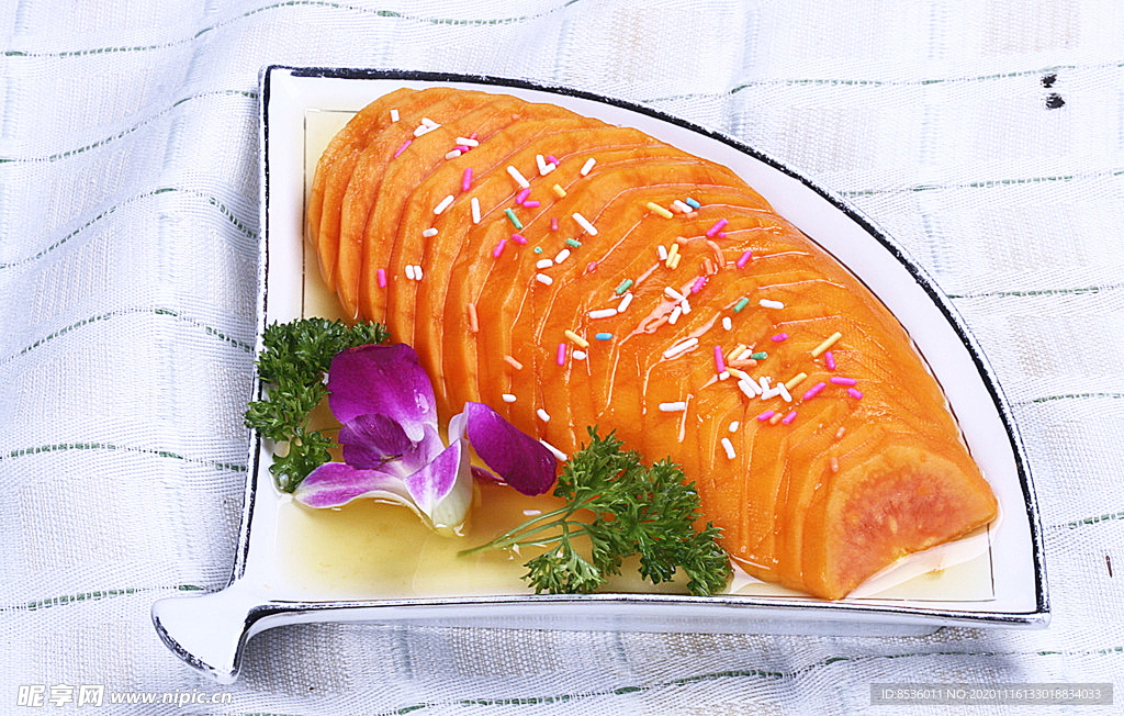淮扬菜夏威夷木瓜