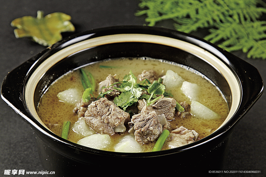 特色菜冬瓜炖排骨