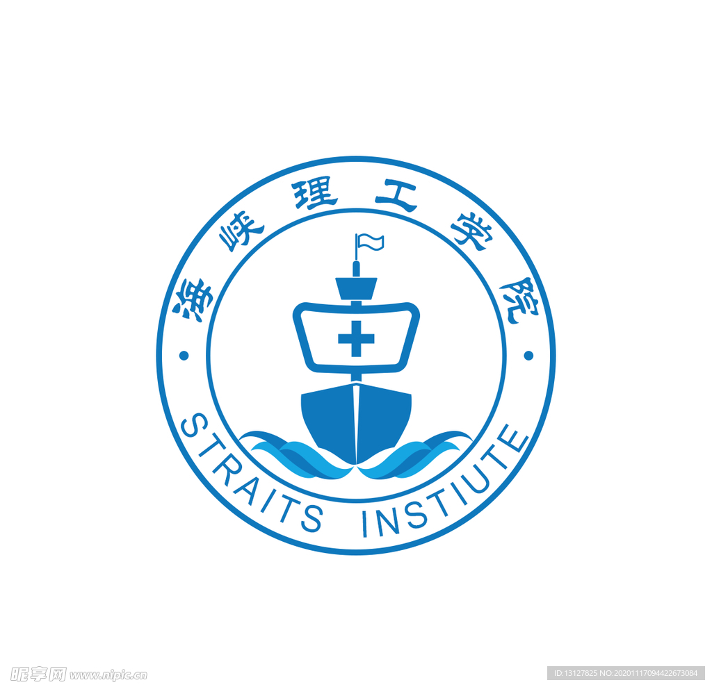 海峡理工学院标志