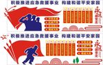 应急救援队文化墙