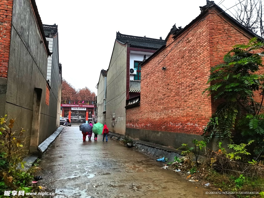 雨天的街道