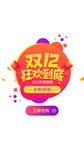 双12促销活动入口弹窗