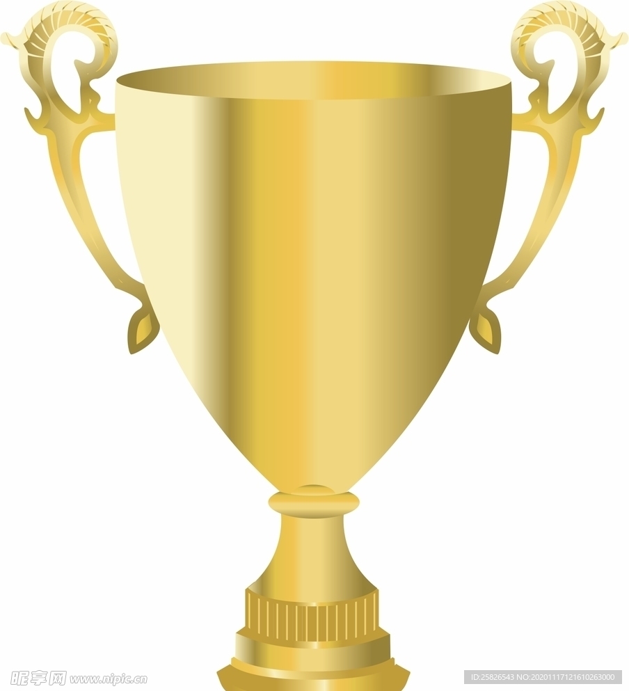奖杯 矢量