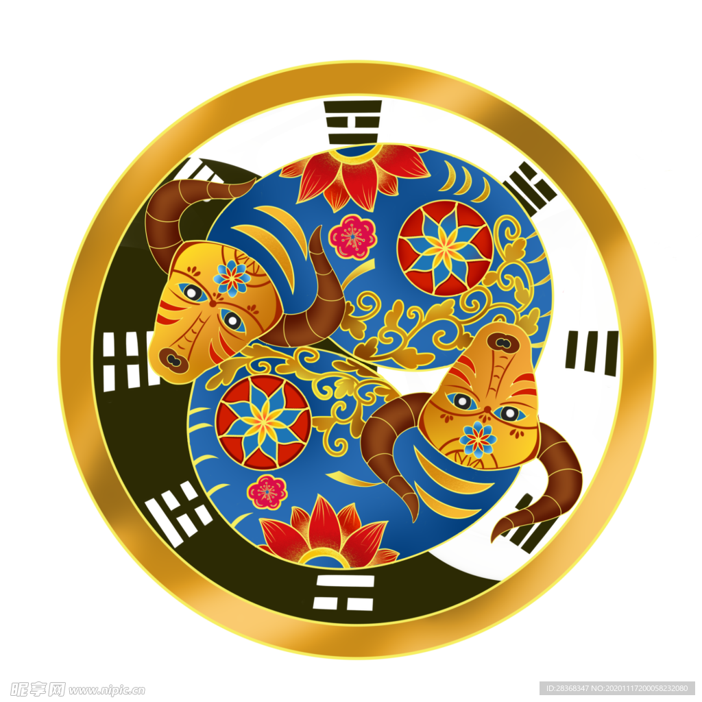 卡通牛形象