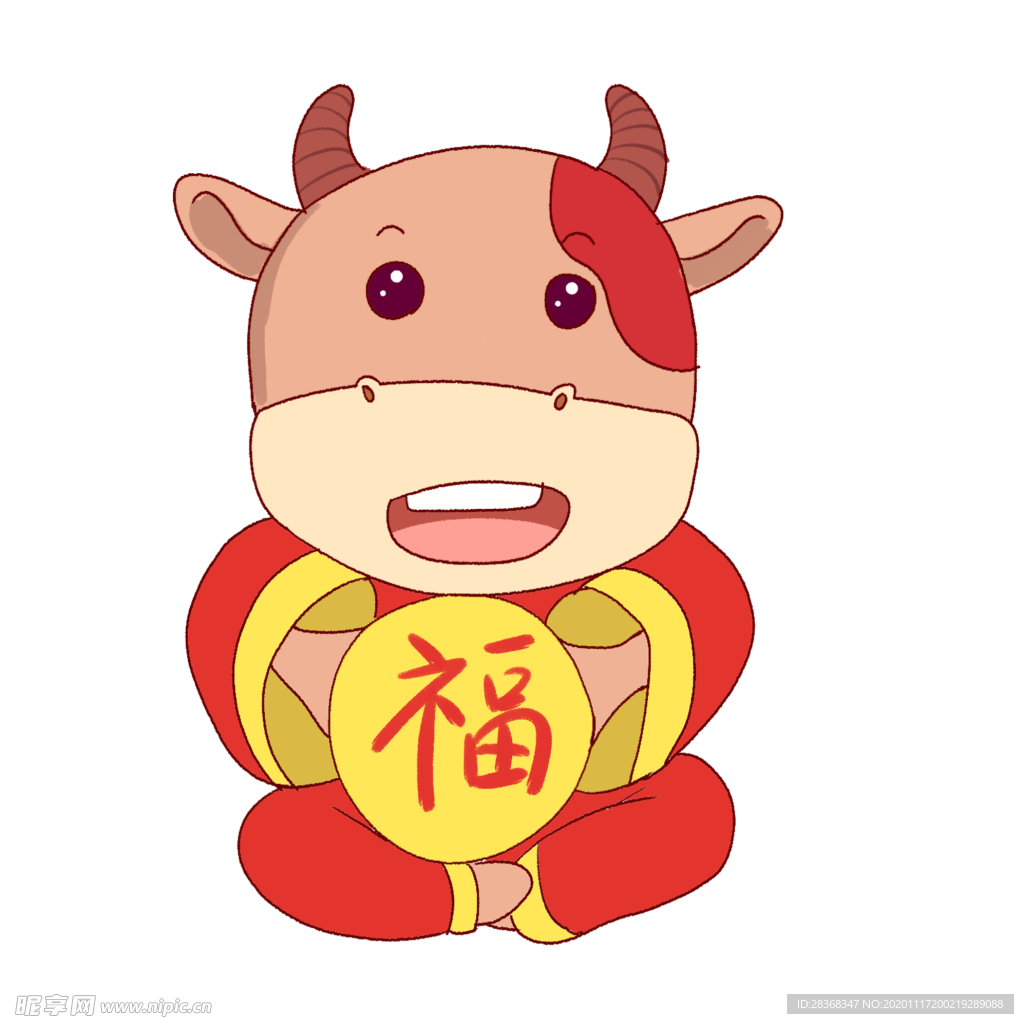 卡通牛形象