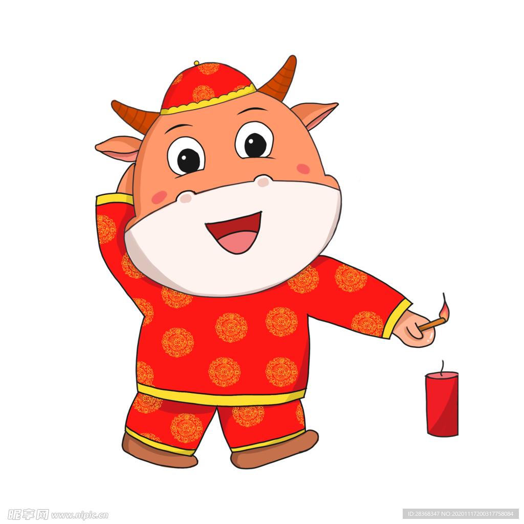 卡通牛形象