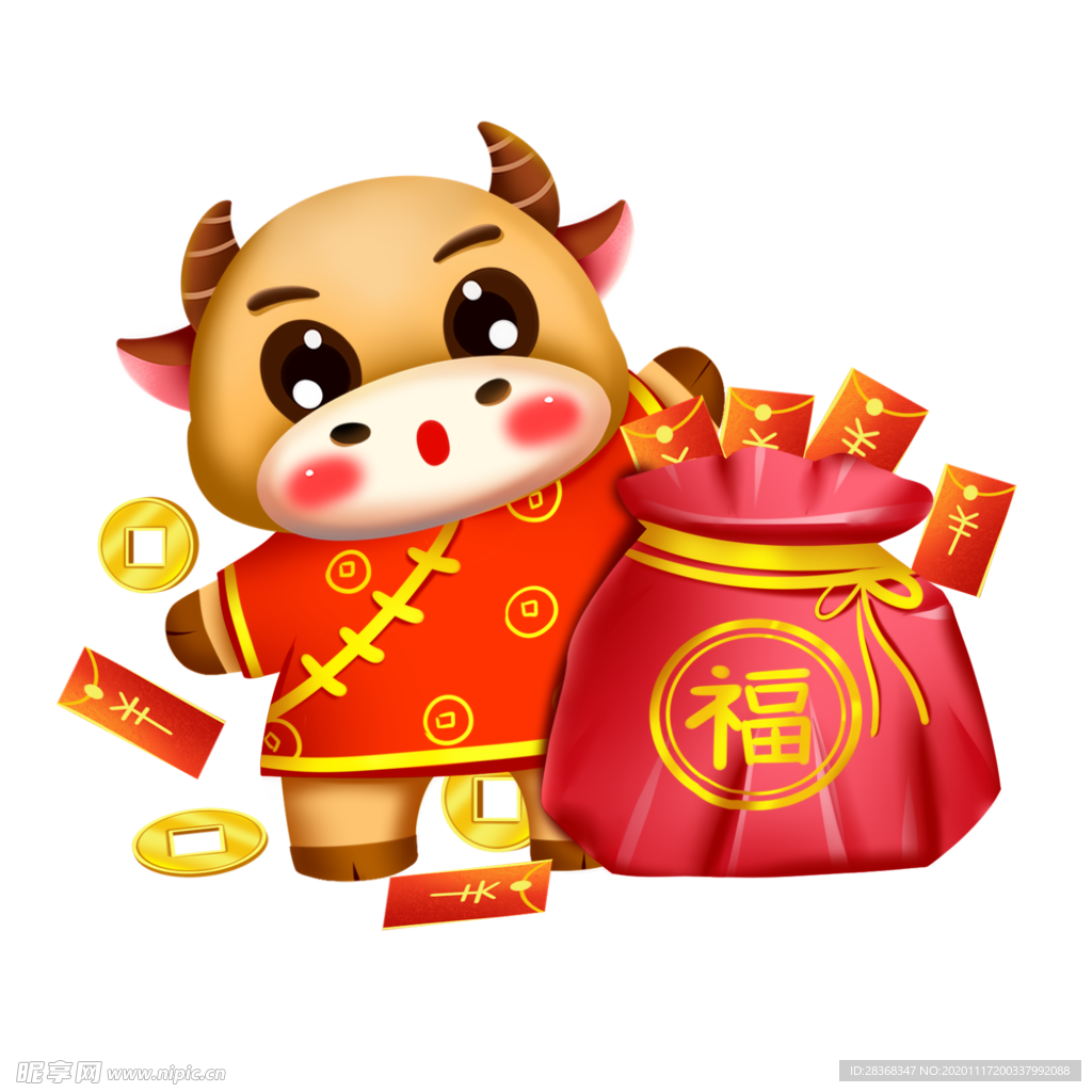 卡通牛形象