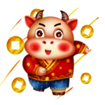 卡通牛形象