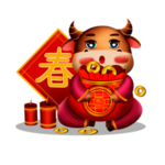 卡通牛形象