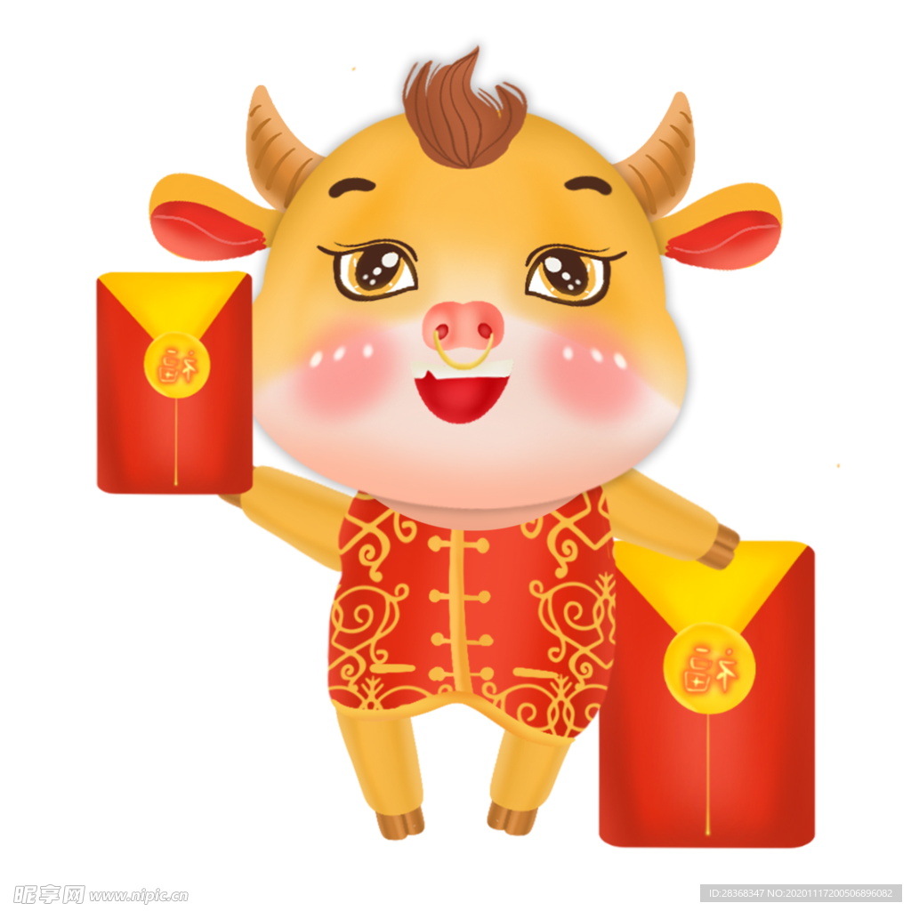 卡通牛形象