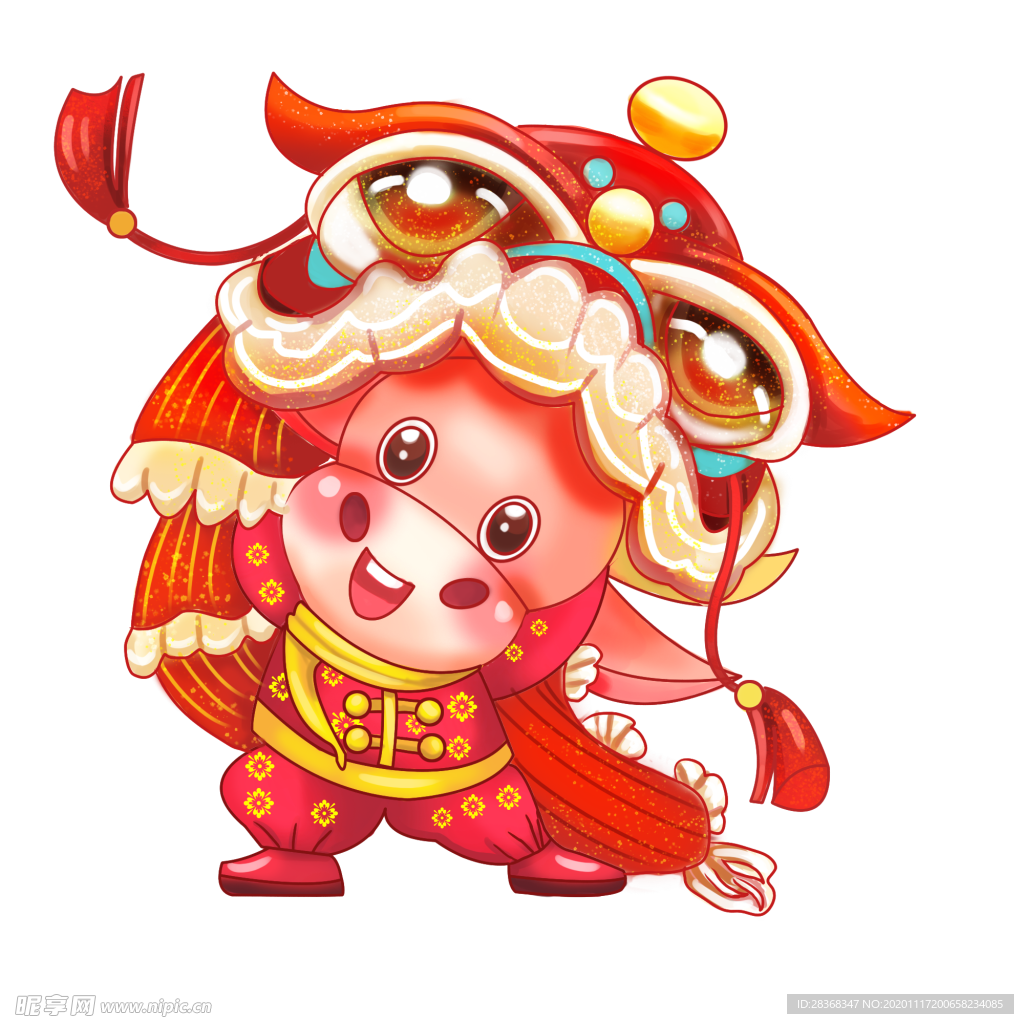 卡通牛形象