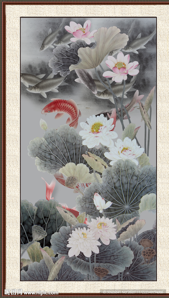 荷花图