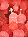 创意卡通插画图案