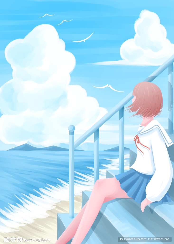 创意卡通插画图案