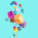 堆积矢量素材