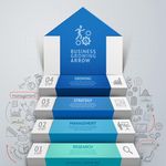 商务图表矢量素材