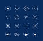 星星图标矢量