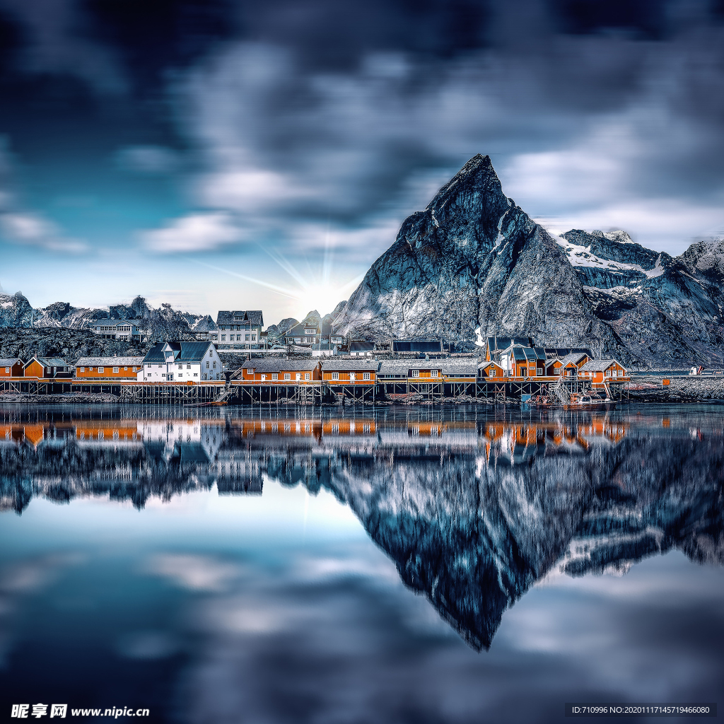 唯美山峰