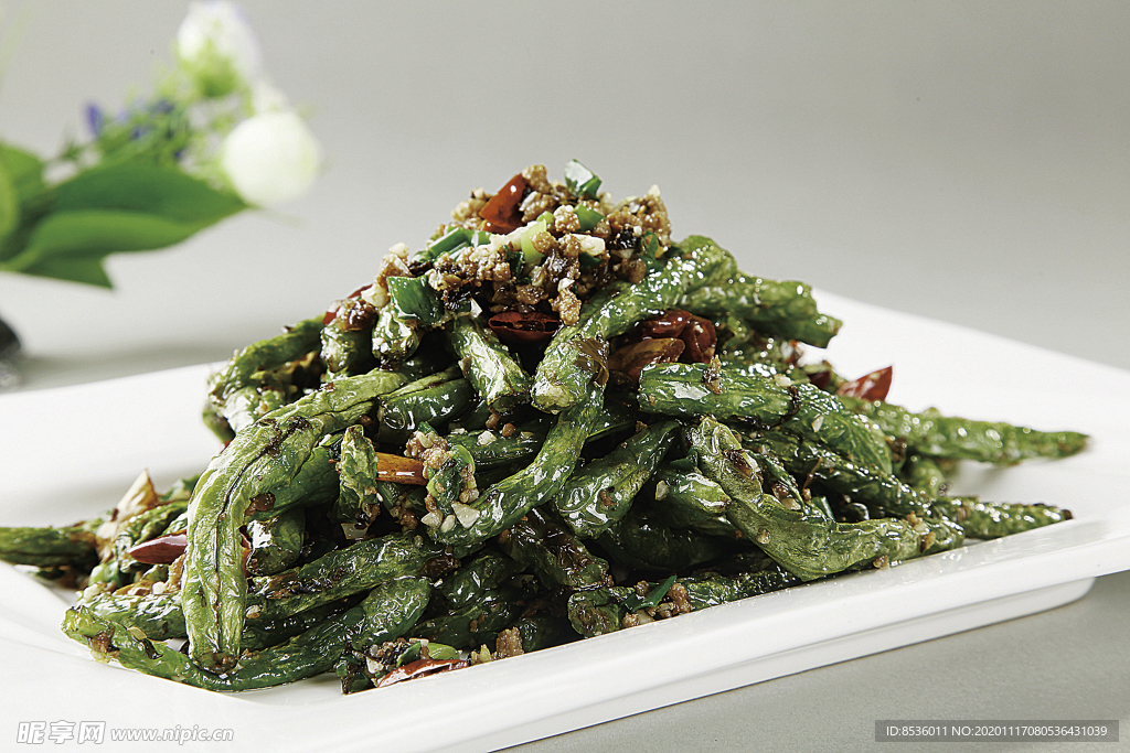 浙菜干煸豆角
