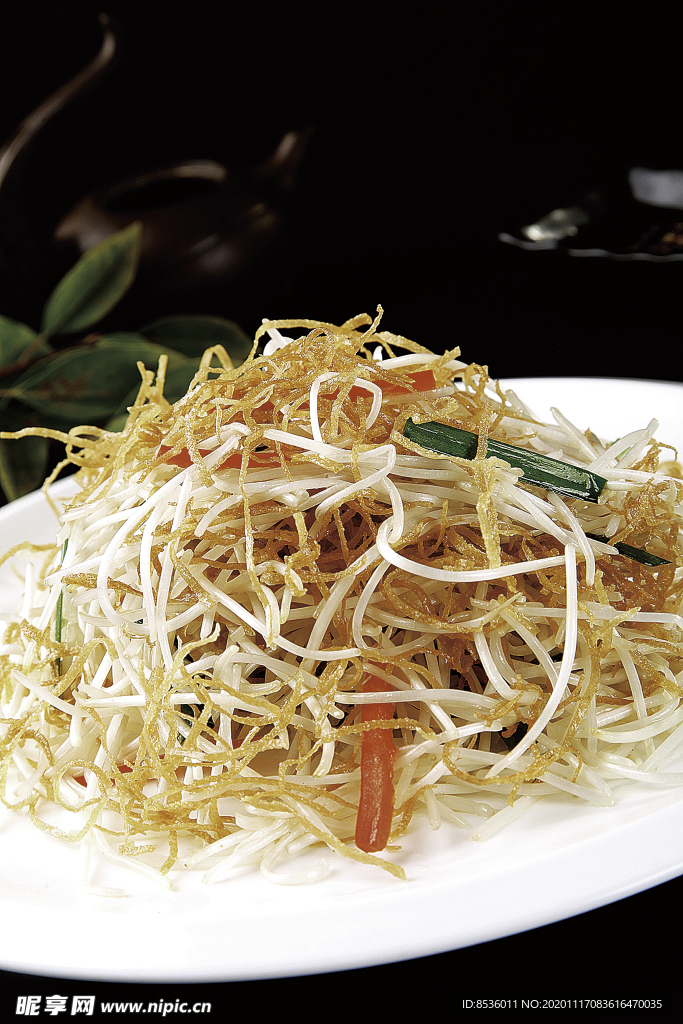 浙菜金丝绿豆芽