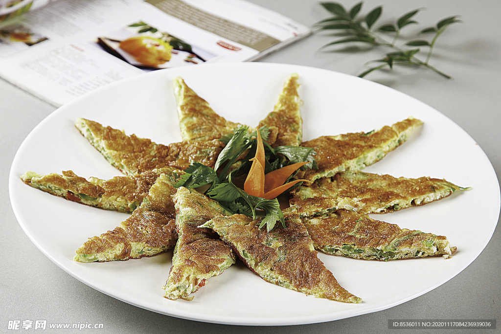 浙菜苦瓜煎蛋