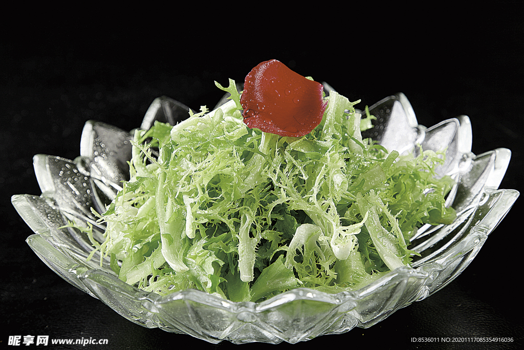 浙菜玫瑰拌苦菊