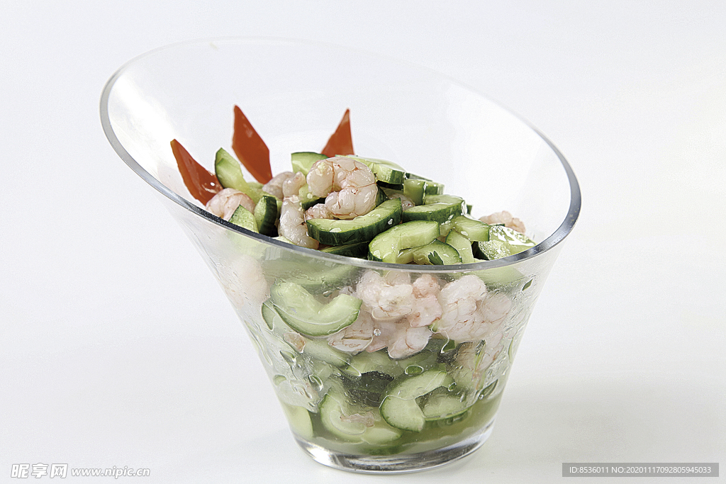 浙菜青瓜虾仁