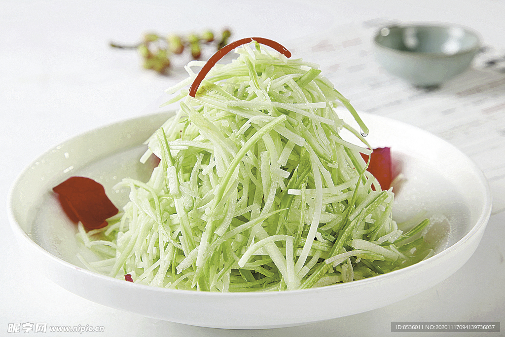 浙菜生腌小瓜丝