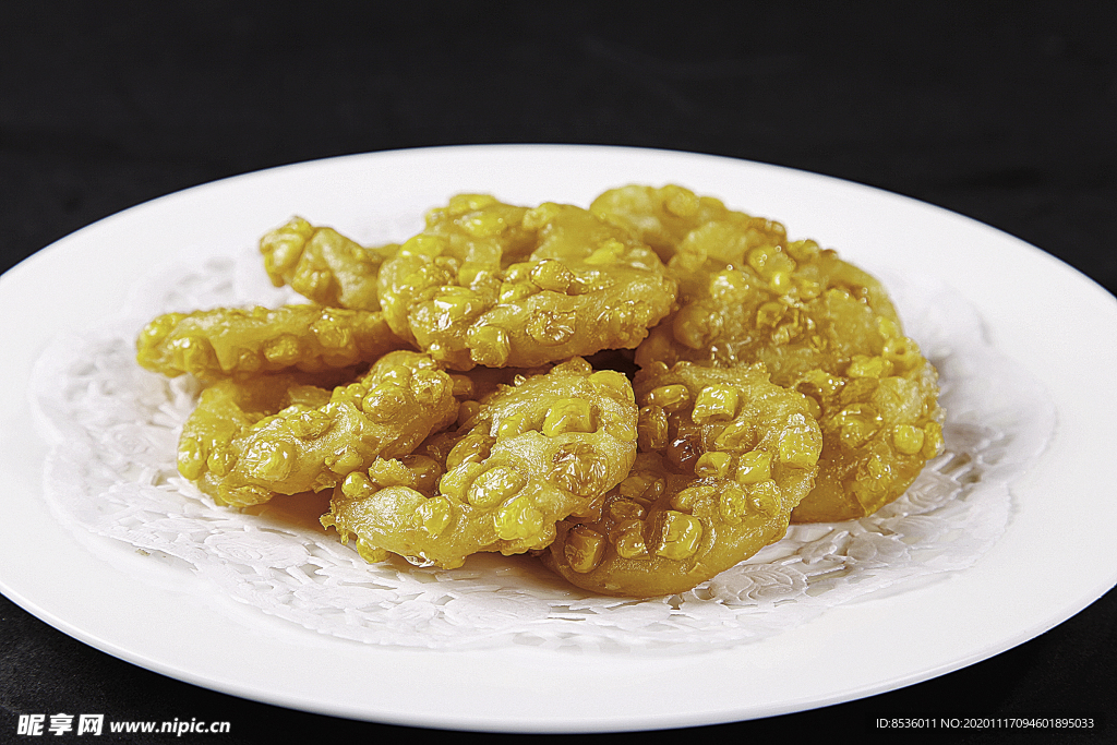 浙菜薯泥玉米饼