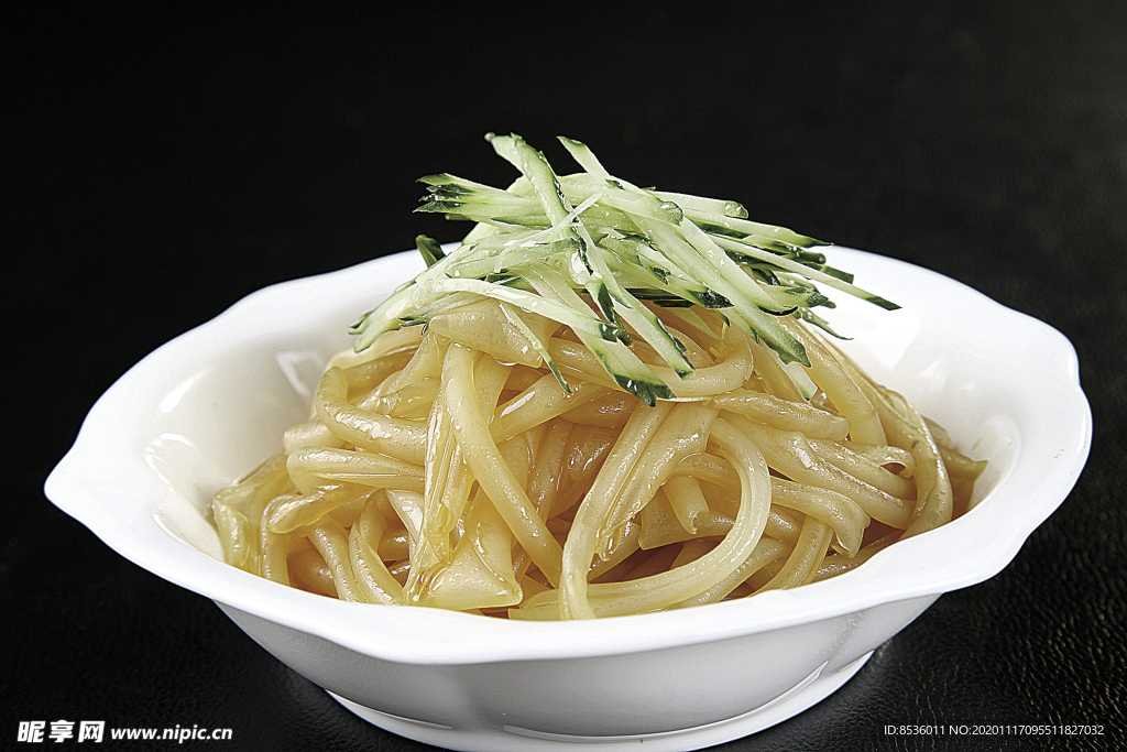 浙菜蒜香绿豆皮