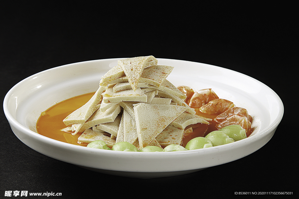 浙菜鲜虾炖豆糕