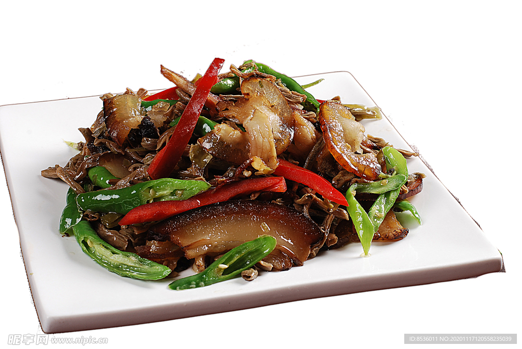 浙菜盐菜炒腊肉