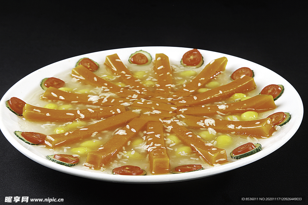 浙菜银杏蒸南瓜