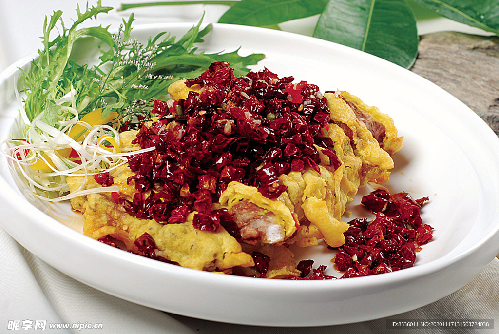 粤菜广东菜干椒大排