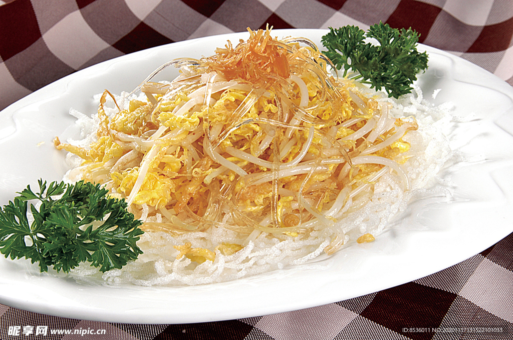粤菜广东菜桂花珍味翅