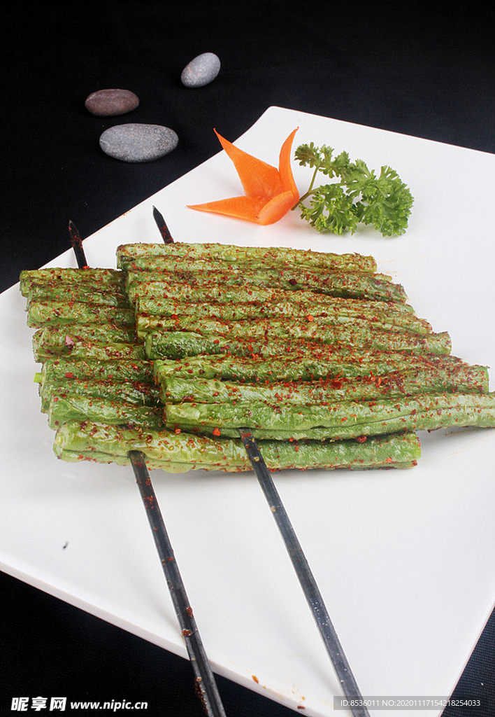 家常菜烤豆角