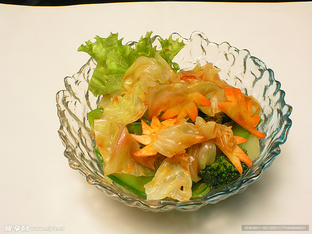 家常菜辣拌蔬菜