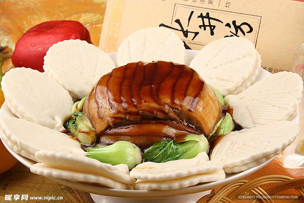 家常菜绍兴干菜肉夹饼