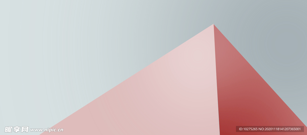 简约拼色几何图形大气海报