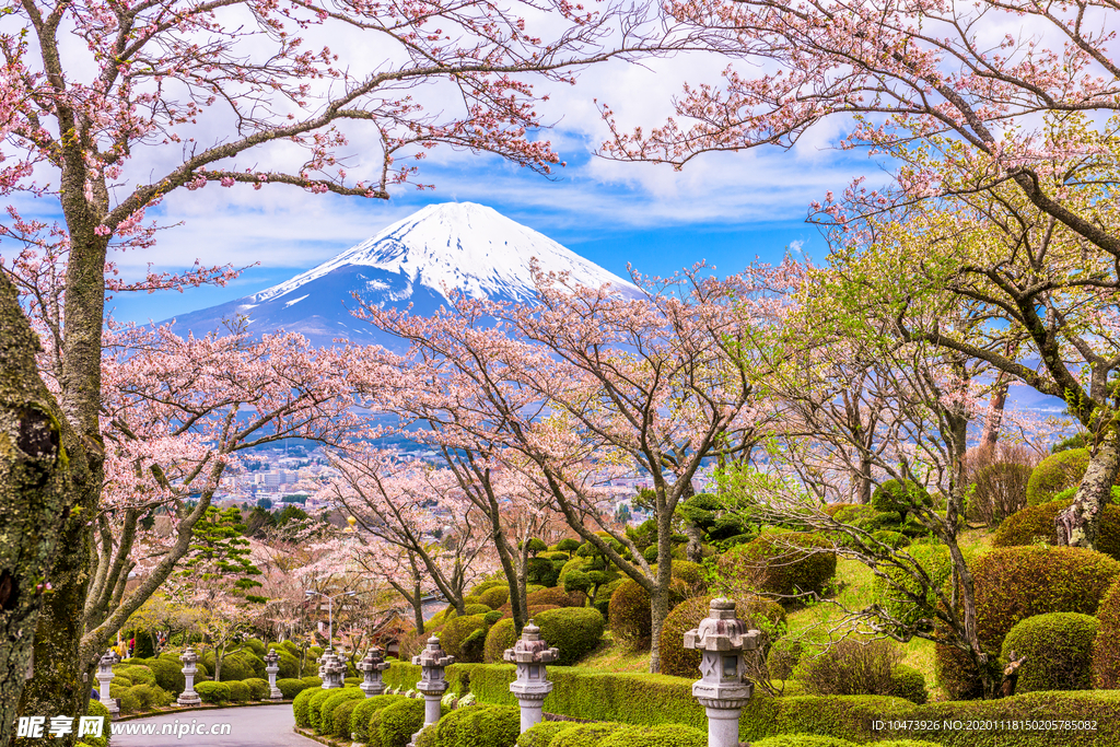 富士山风景图片