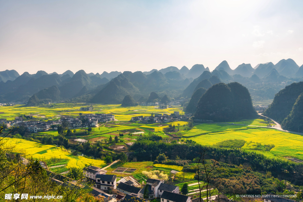 山村风景摄影图片