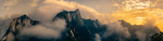 高山云岭风景图片