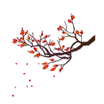 矢量梅花素材