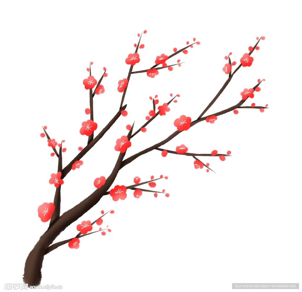 梅花素材
