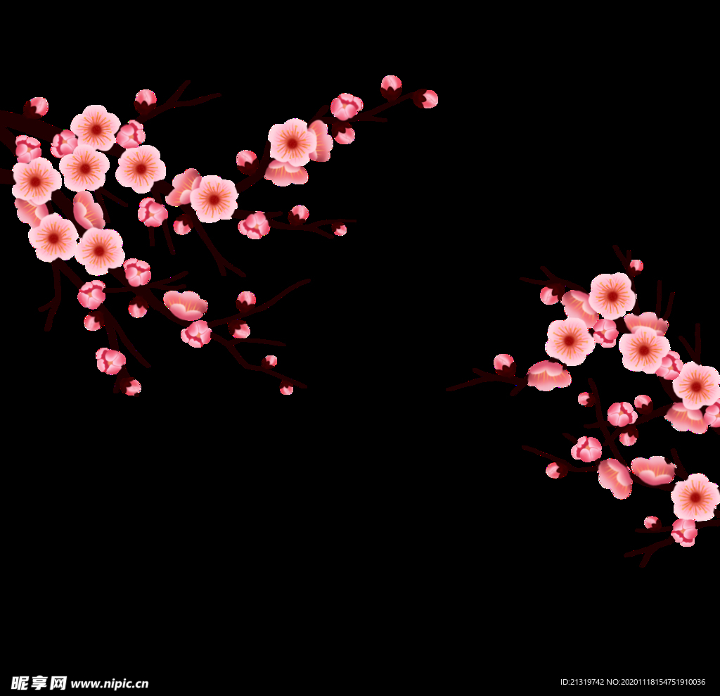 桃花素材