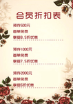 美容价目表